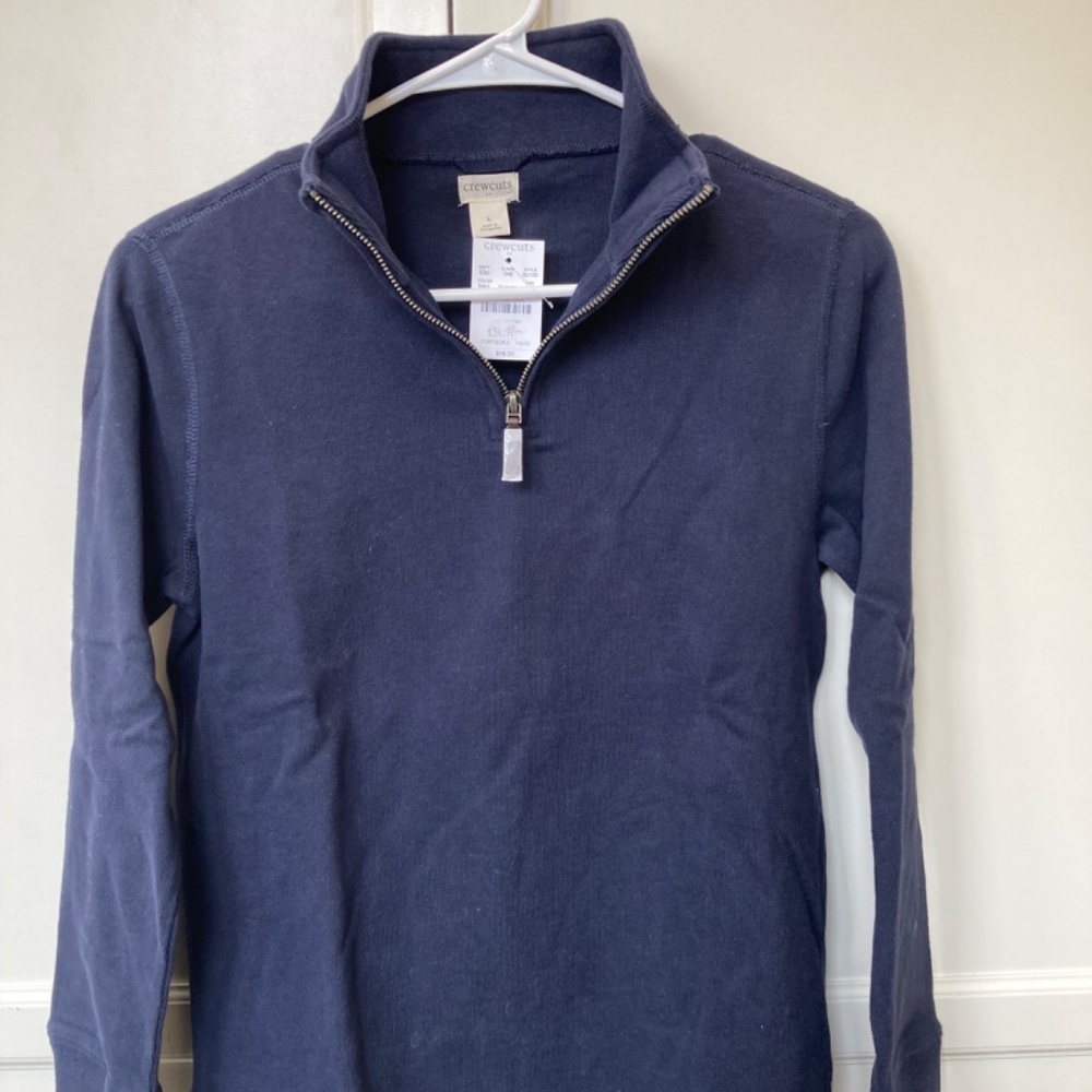 Crew cuts 1/4 zip